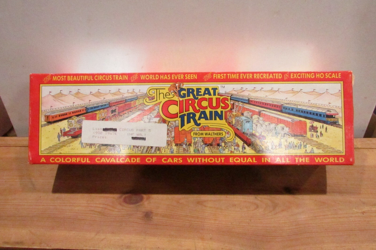 HO Scale Walthers 1967F The Great Circus Train Flat Car (Box of 2)  Lot#3354