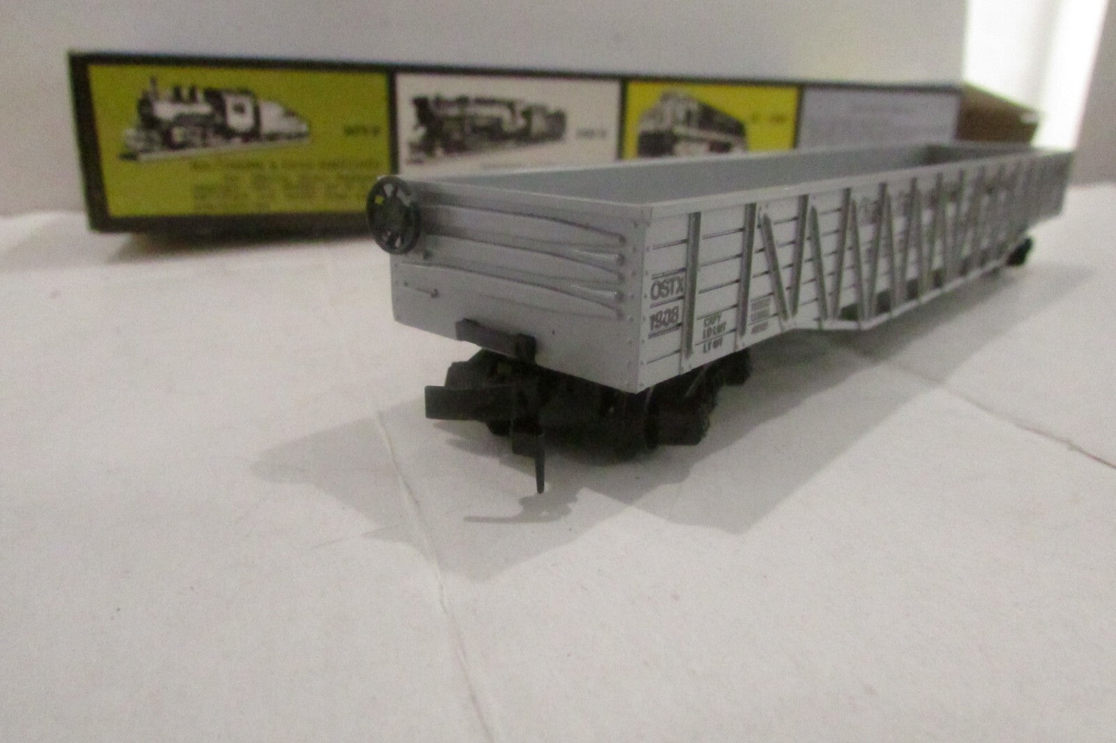HO Scale AHM 5299B 50ft Outside Braced Gondola Ohio Seamless Tube
