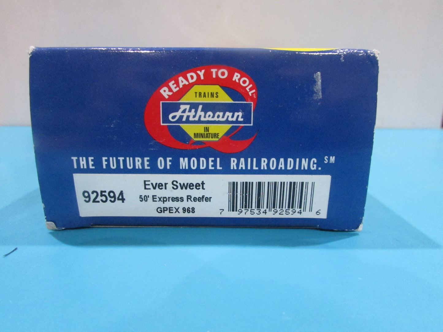 HO Scale Athearn 92594 50' Express Reefer Ever Sweet GPEX#968 Lot#2173