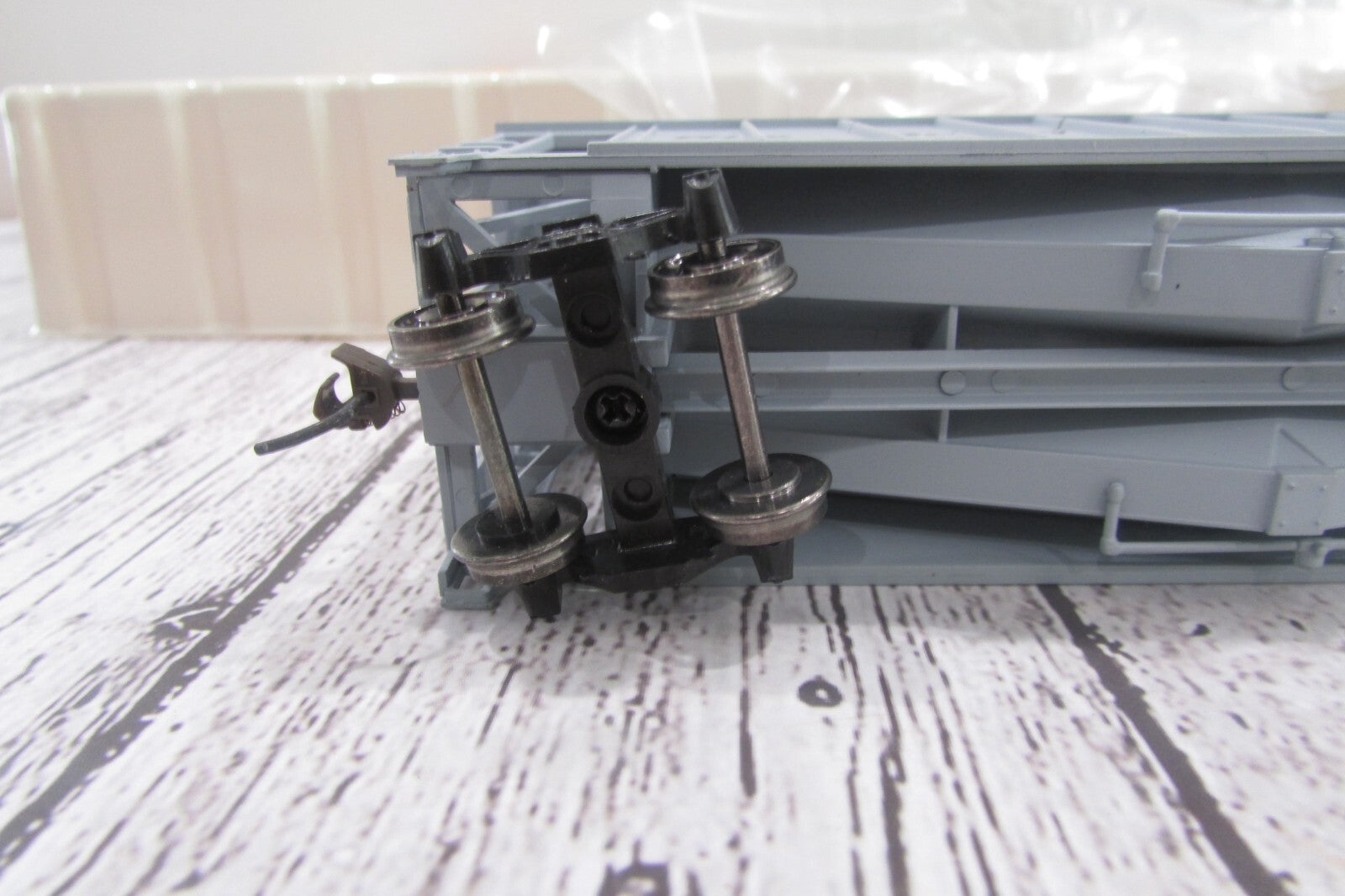 HO Scale Con-Cor 01-097005 Airslide Covered Hopper Rio Grande Car#18103 Lot#3290