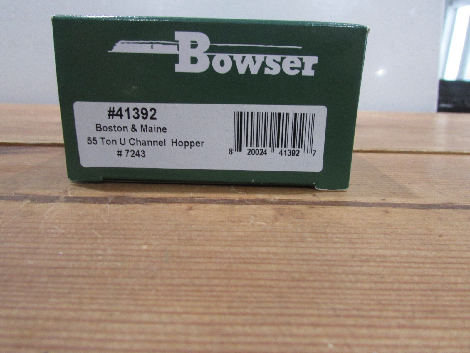 Ho Scale Bowser  41392 Boston & Maine 55Ton U Channel Hopper Car#7243