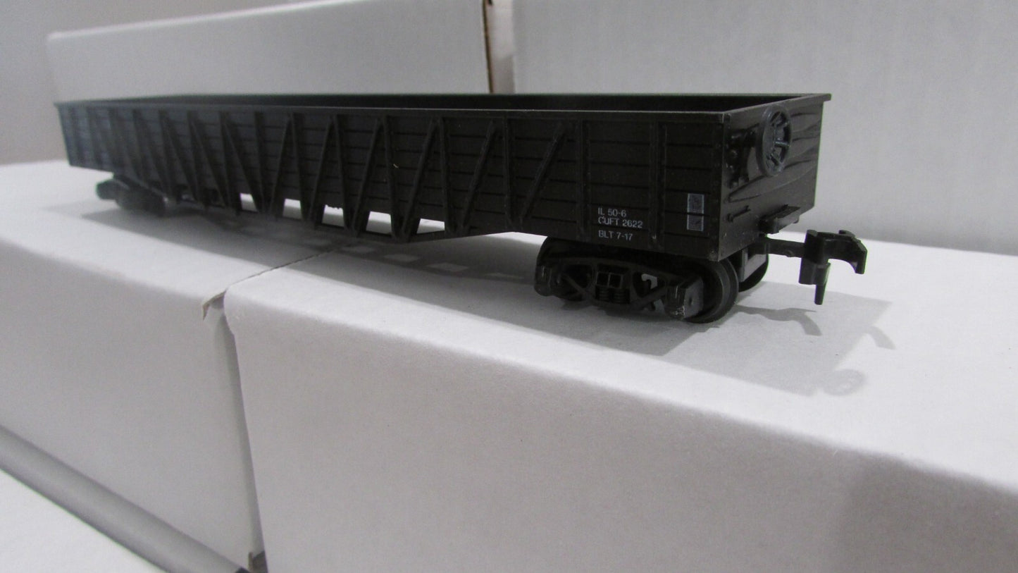 HO Scale Vintage AHM 50' Outside Braced Gondola Car  Santa Fe Lot#0247