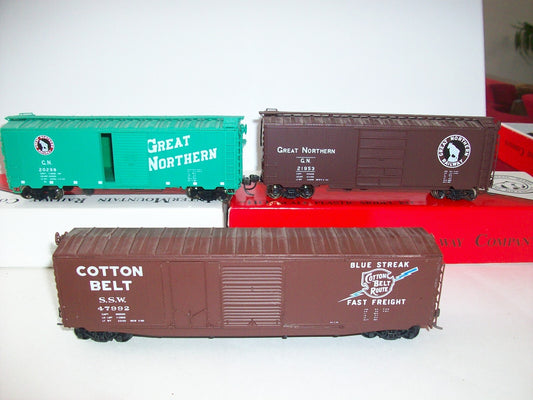 HO Scale (3) Intermountain Assorted Freight Cars Lot#0463