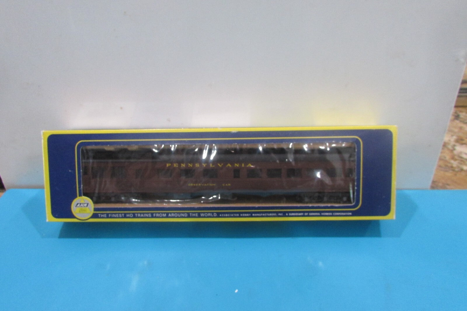 HO Scale Rivarossi 6202 Pennsylvania 1920's Observation Passenger Cars Lot#2761