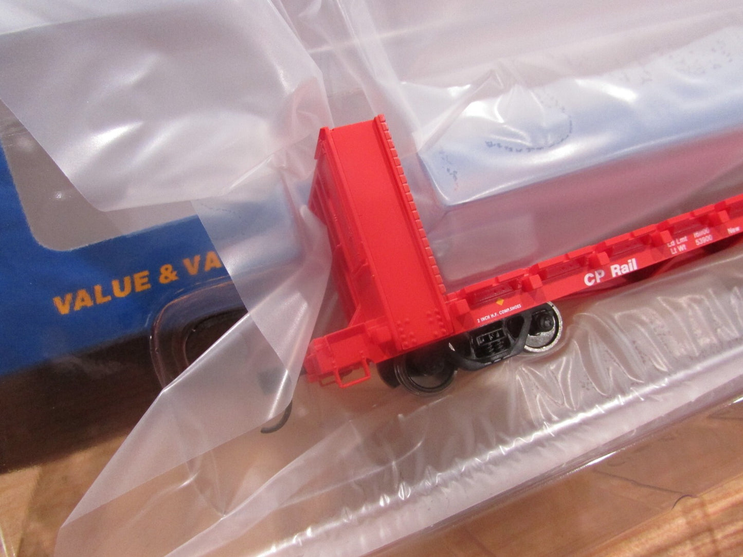 HO Scale Walthers (3) Pullman-Standard 60' Bulkhead Flatcar Canadian Pacific