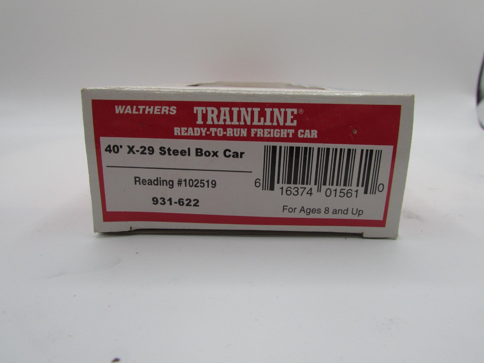 HO Scale Walthers 931-622 40' X-29 Steel Box Car Reading #102519 WAL4820