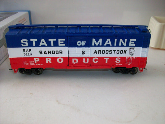 HO Scale Bachmann 17038 40' Boxcar Bangor & Aroostock