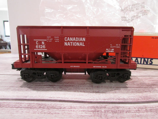 O Gauge Lionel 6-6126 Canadian National Ore Car  Lot#3141