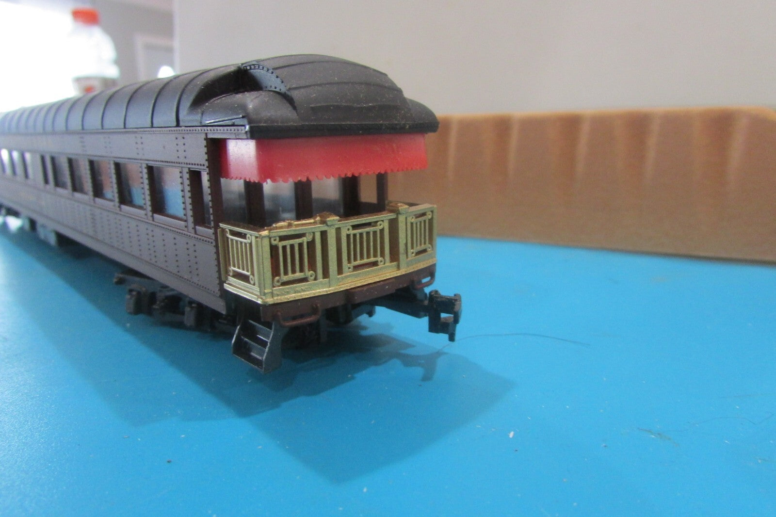 HO Scale Rivarossi 6202 Pennsylvania 1920's Observation Passenger Cars Lot#2761