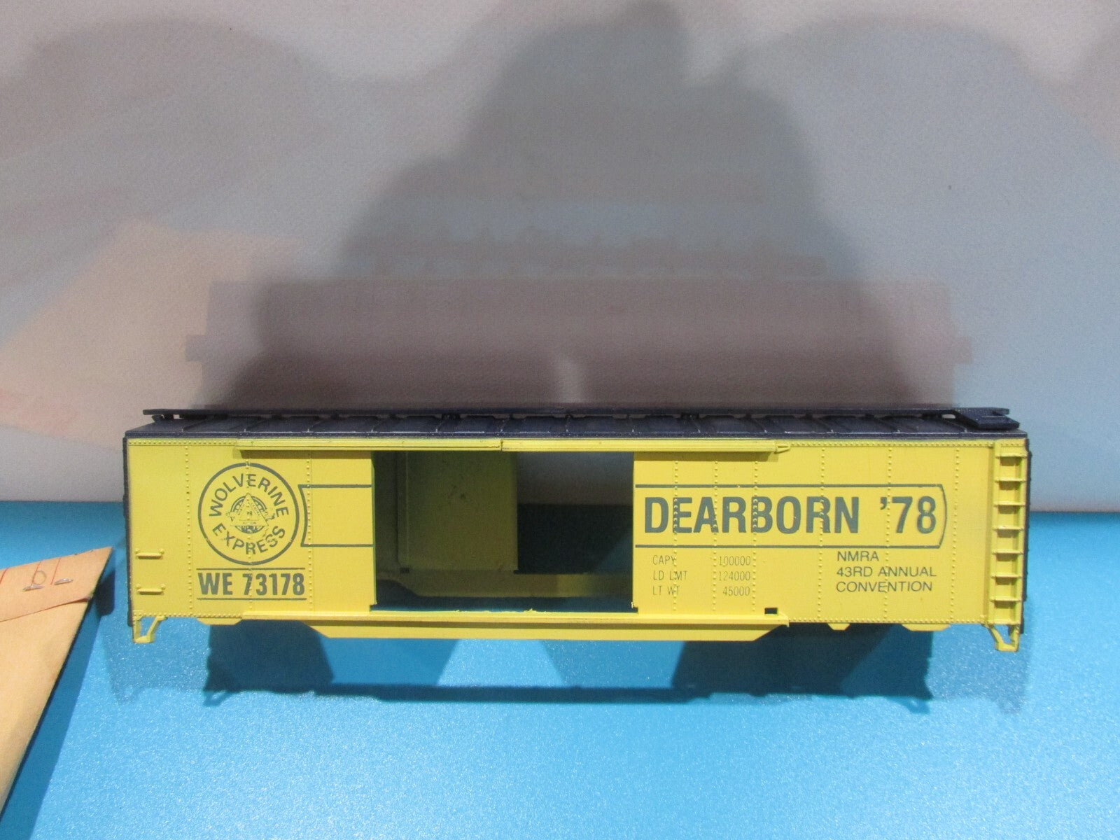 HO Scale Athearn 1928 Convention Car 50ft Wolverine Express Lot#0846