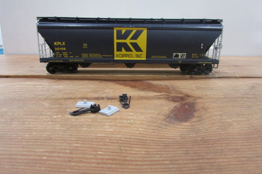 HO Scale Front Range Products ACF 3Bay Grain Cars KOPPEL INC, Lot#4734