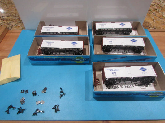 HO Scale Athearn (5) Reading Terminal Merchant's Box Car Lot#2245