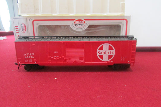 HO Scale Model Power 9039 Santa Fe Freight Car #48274 Lot#0388