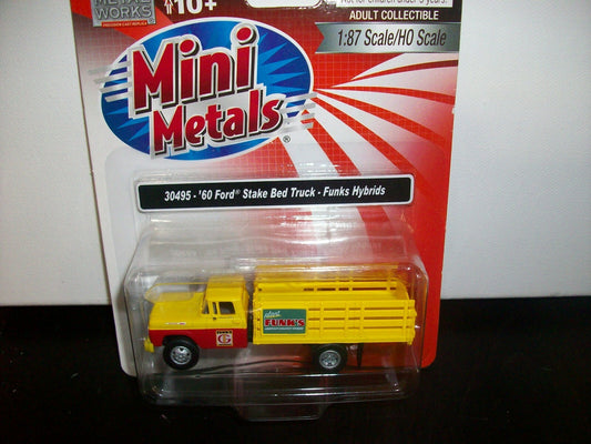 Ho Scale Classic Metal Works 30495 '60 Ford Stake Bed Truck " Funks Hybrids"