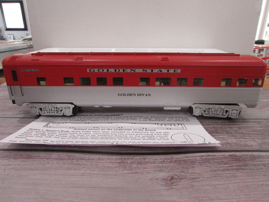 O Gauge K-Line Golden State(Rock Island) Streamliner Passenger Car Lot#3060