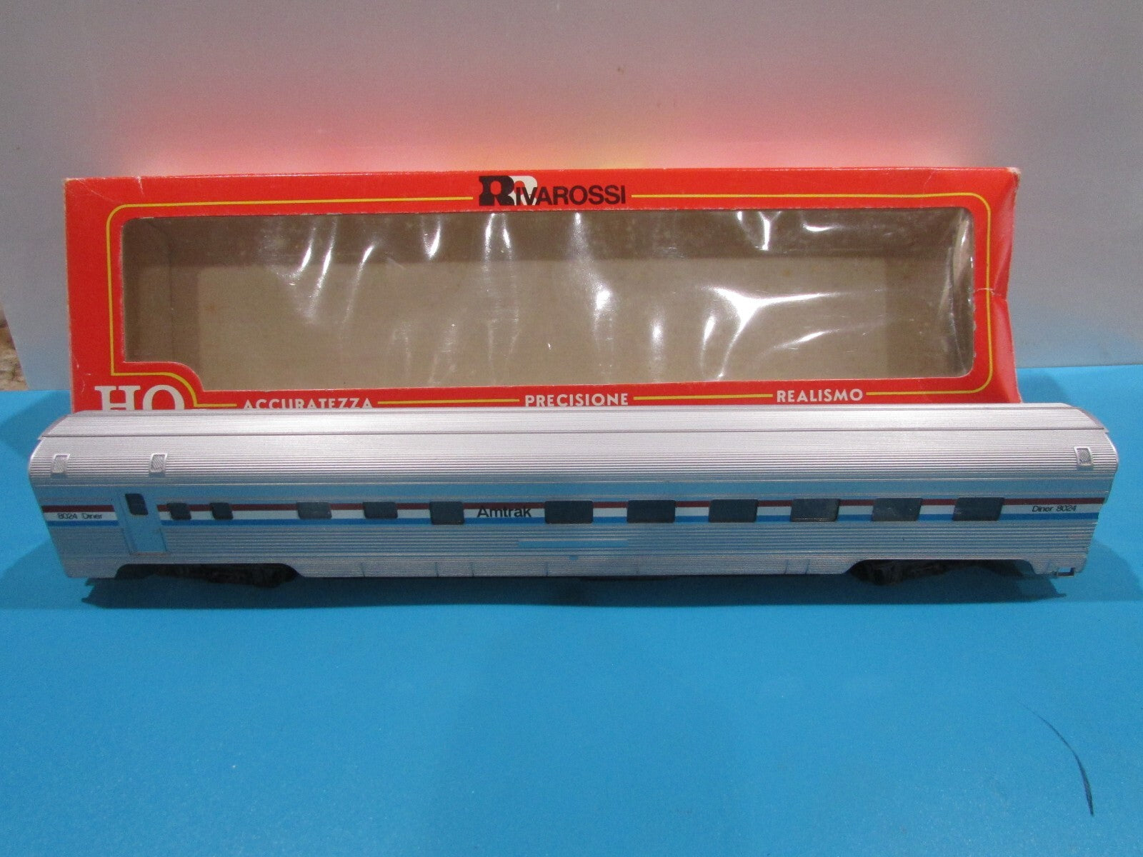 HO Scale Rivarossi 2620/0 Passenger Cars Amtrak Lot#1679