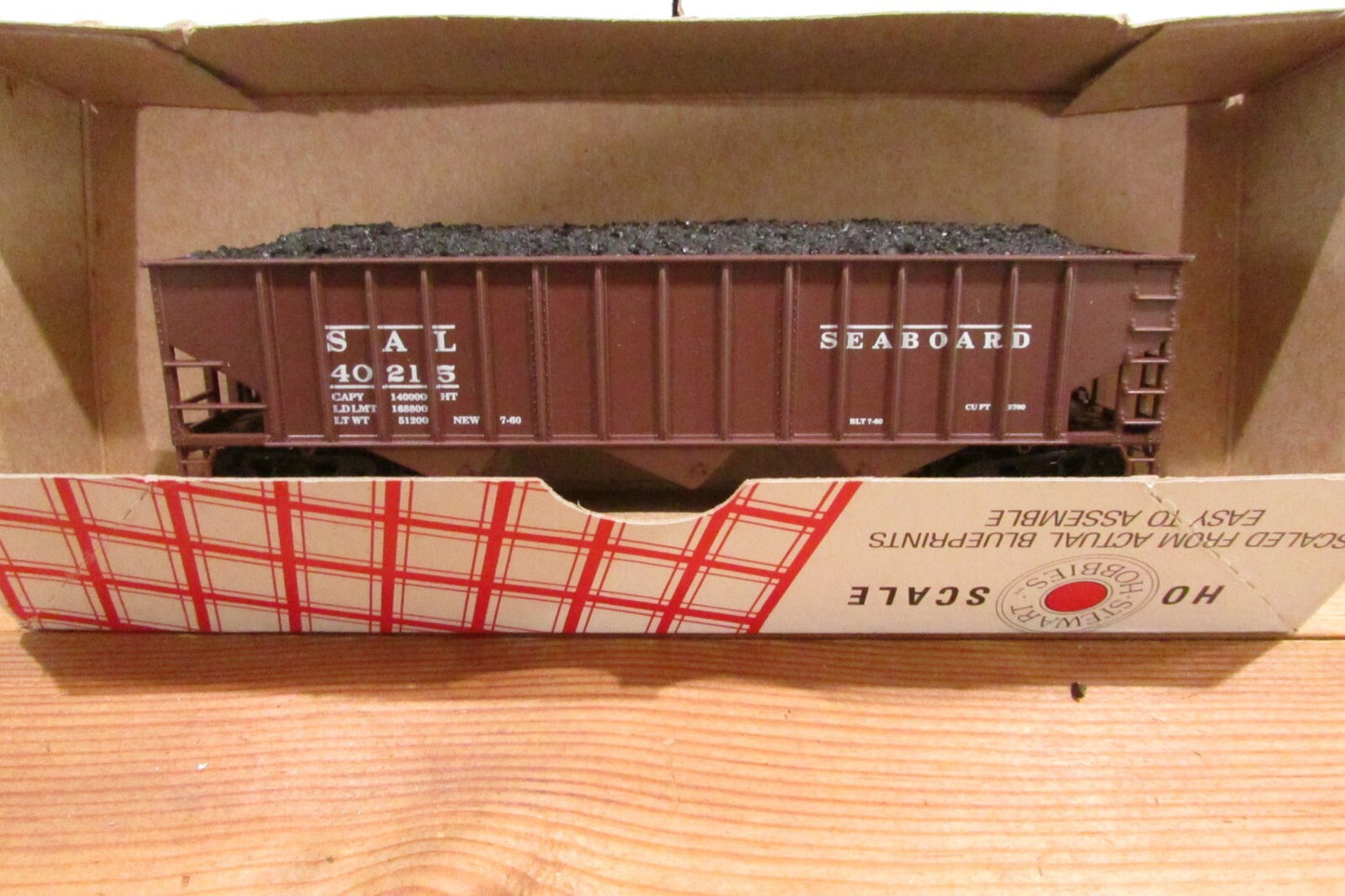 Ho Scale Steward Hobbies (5) 70Ton 14Panel Tiple Hopper Kit Seaboard Lot#3361
