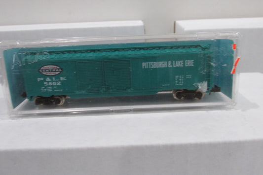 N Scale Atlas 3610 50'DBL Door Box NYC Pittsburgh & Lake Erie #5802
