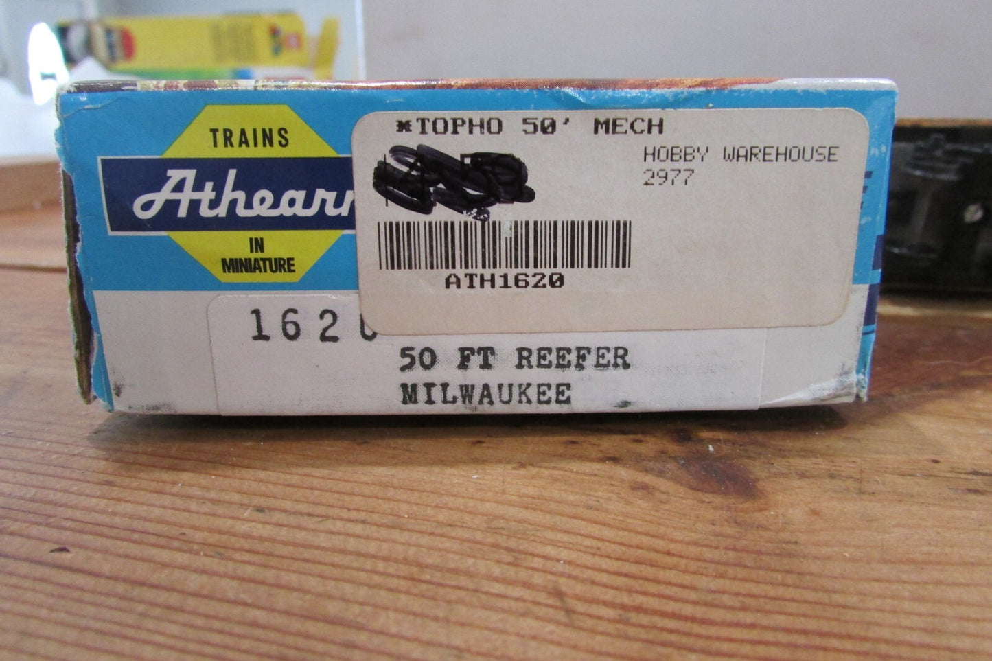 HO Scale Athearn 50' Reefer Car The Milwaukee Road Lot#3797
