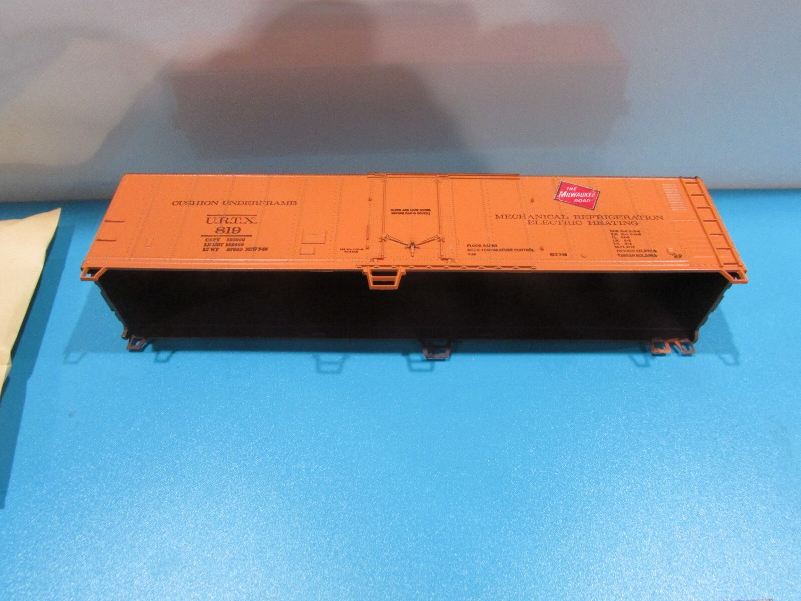 HO Scale Athearn 1620 50ft Reefer Car Milwaukee Lot#0842