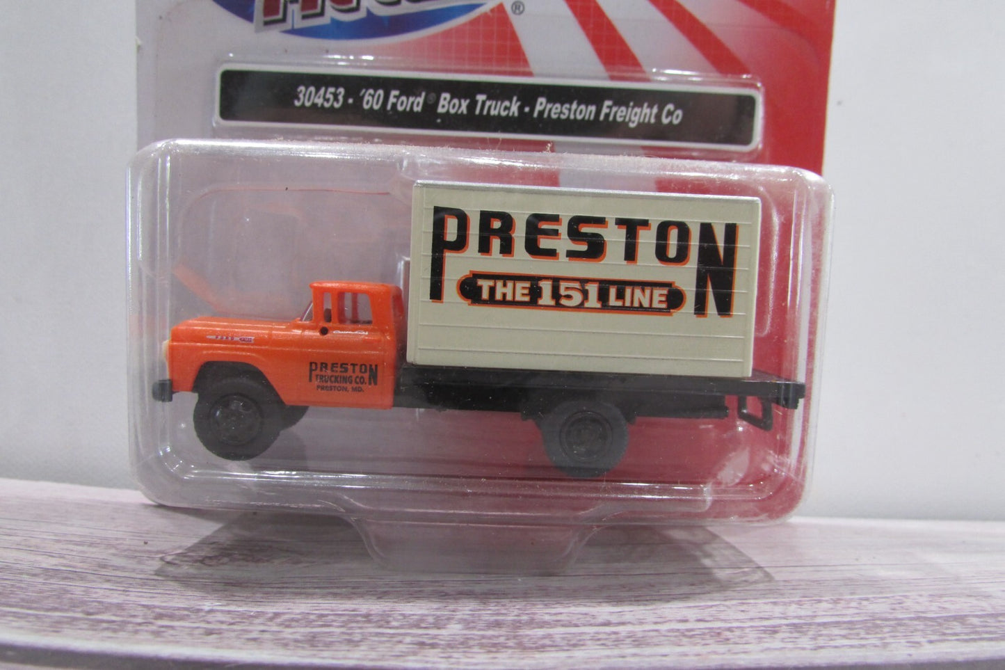 Ho Scale Classic Metal Works 30453 60' Ford Box Truck Preston Freight Co.
