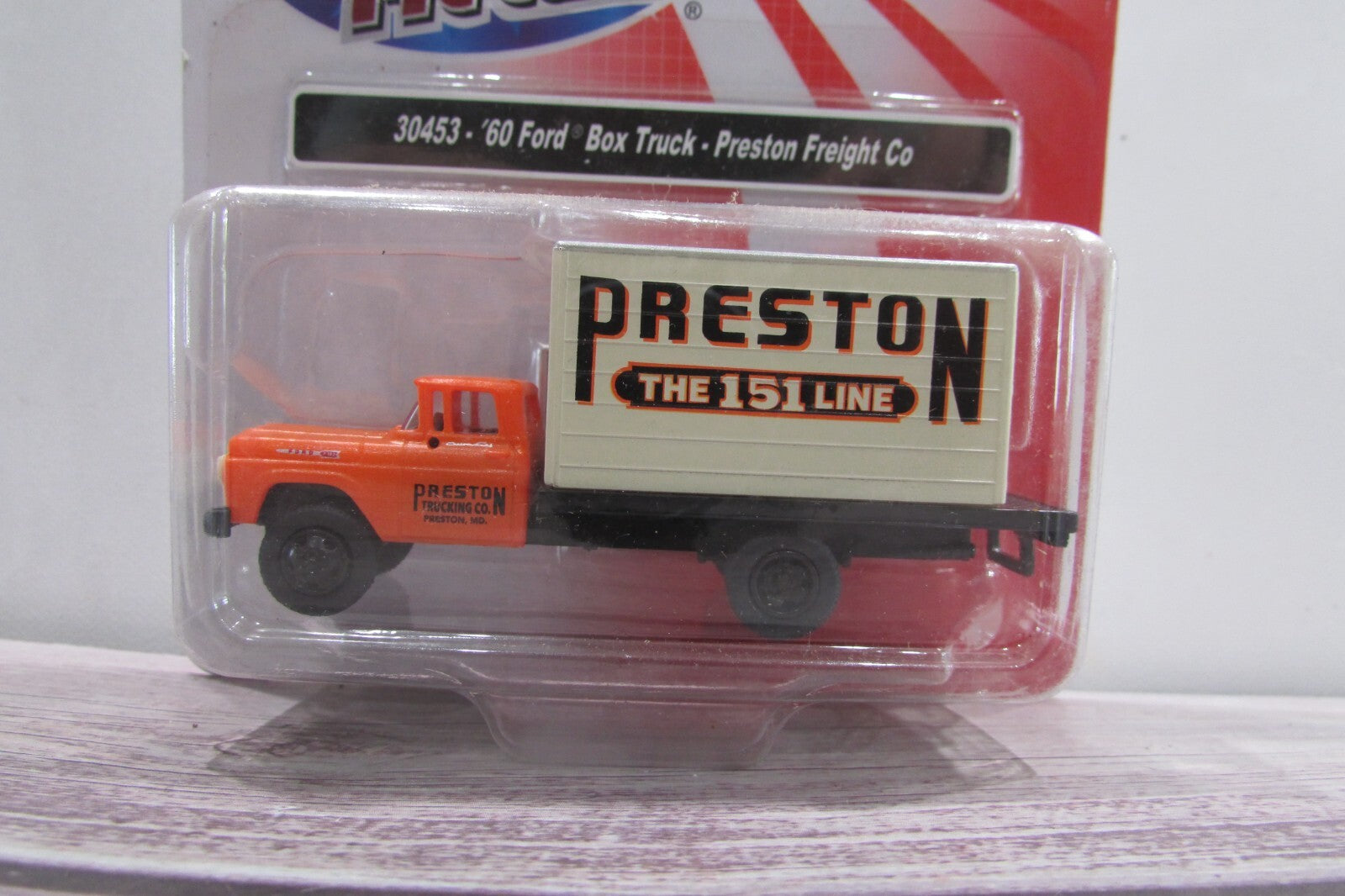 Ho Scale Classic Metal Works 30453 60' Ford Box Truck Preston Freight Co.
