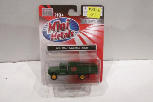 Ho Scale/1:87 Sscale  Classic Metal Work 30459 60' Ford Stakebed Truck Delmonte