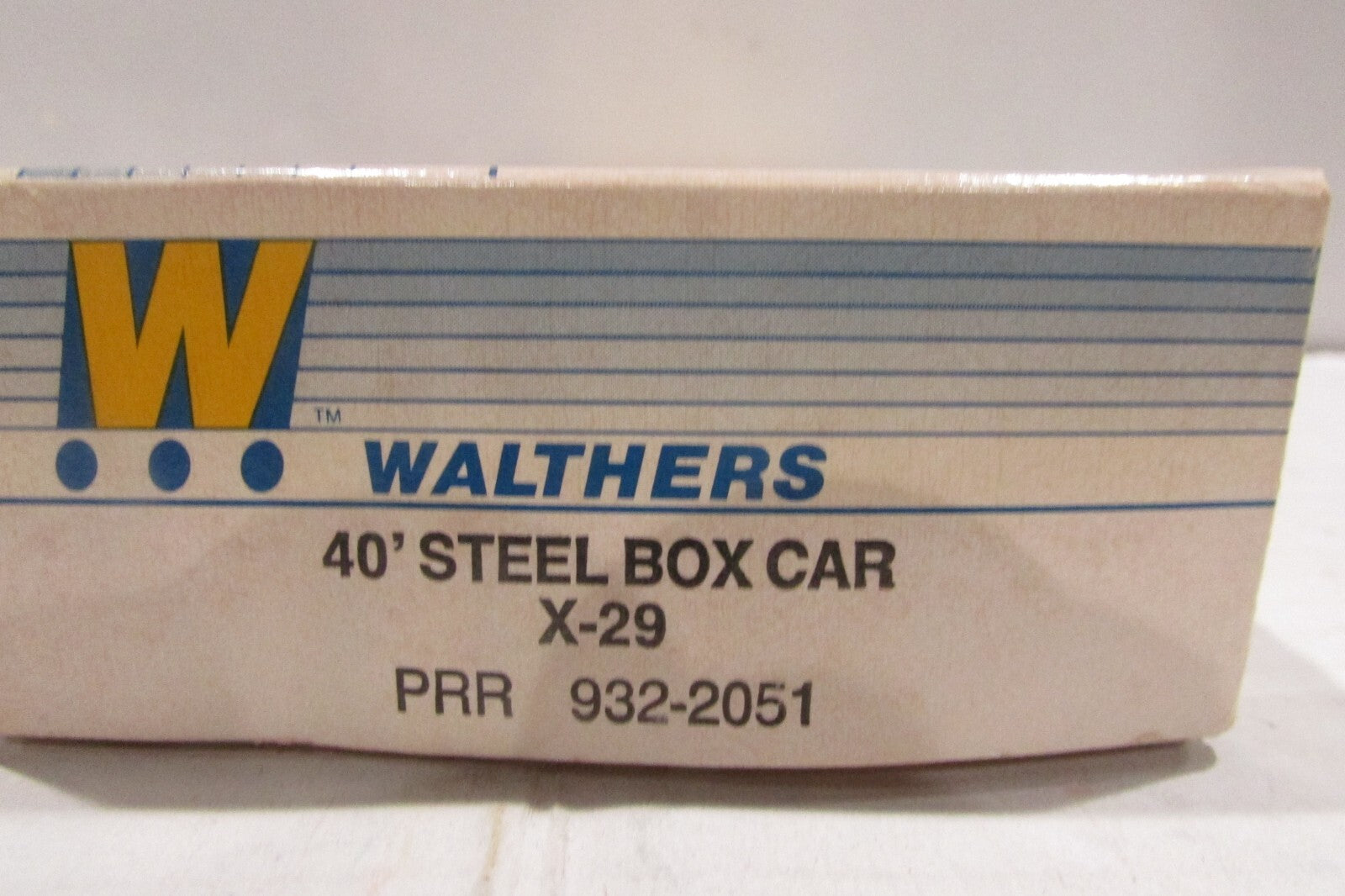 Ho Scale Walthers 932-2051 40' Steel Box Car x-29 Pennsylvania R.R 568659