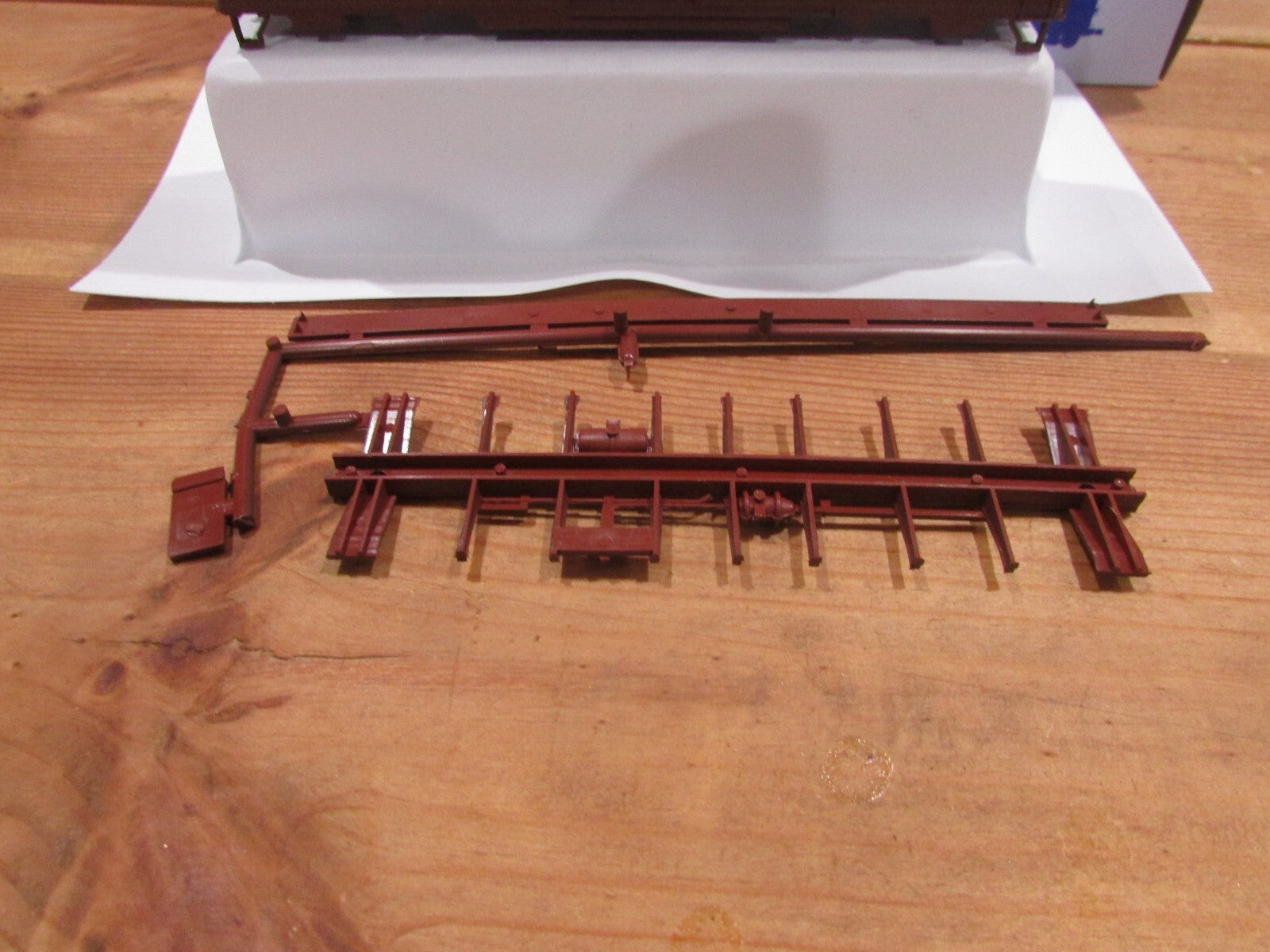 HO Scale US Front Range Product (5) Assorted ATSF Box Cars Lot#0582