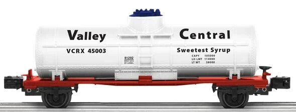 O SCALE Lionel 6-81292 Valley Central Single-Dome Tank Car #45003 Lot#0772