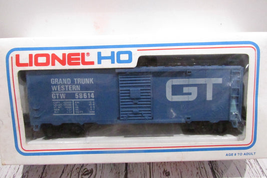 HO Scale Lionel 5-8614 Grand Trunk Western Box Car  GTW #58614 L0545