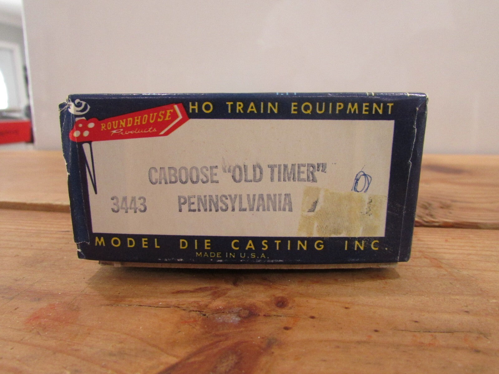 HO Scale Roundhouse 3443 Pennsylvania Caboose OLD TIMER Car Kit RH4367