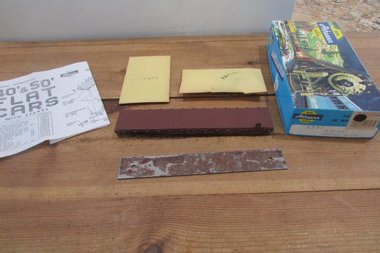 HO Scale Athearn 1398 50ft  Flat Car Southern Pacific Kit ATH4538
