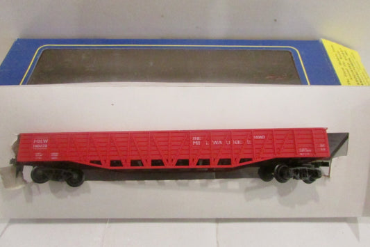 HO Scale AHM 5299E 50ft Outside Braced Gondola Milwaukee Road