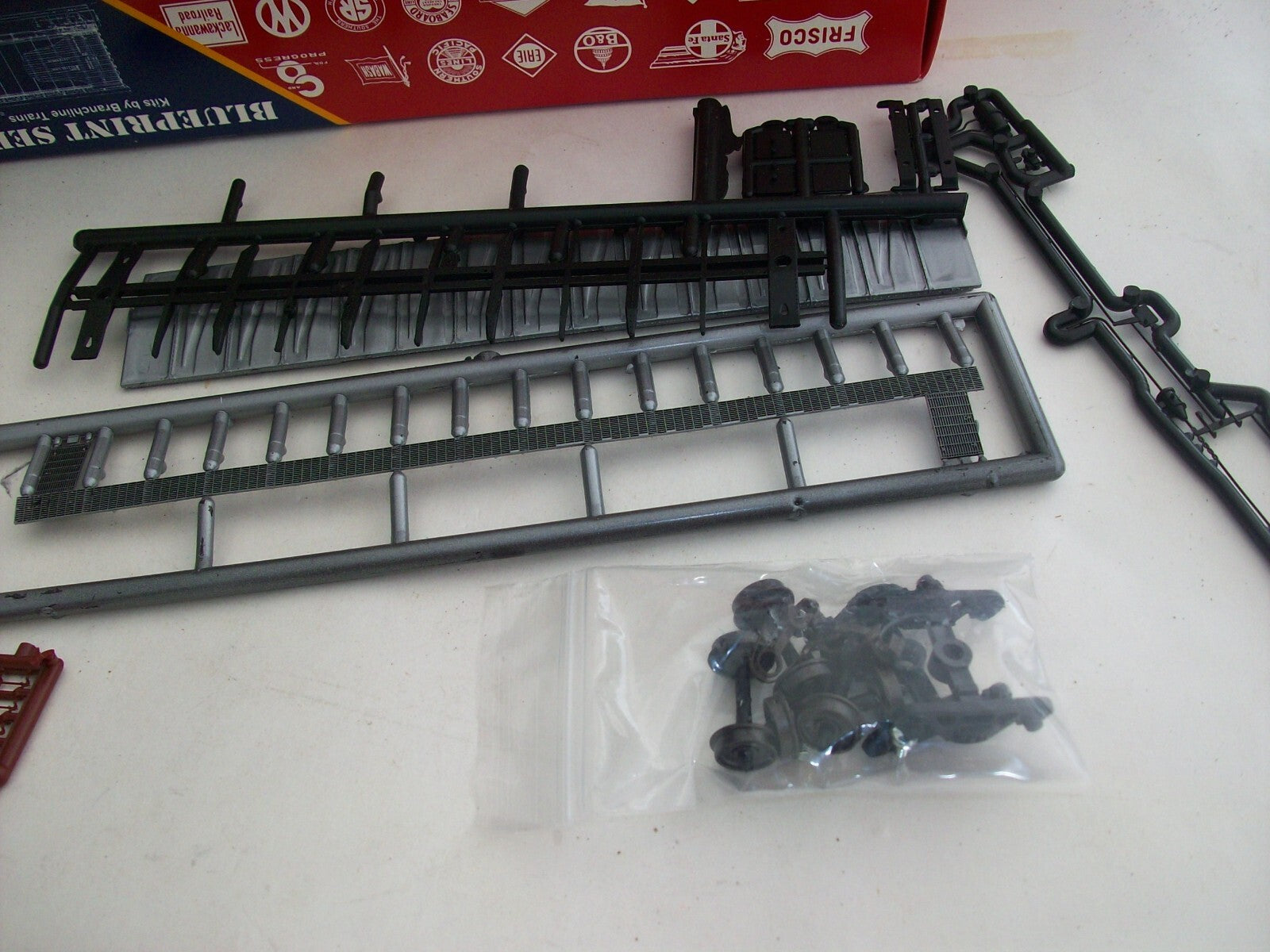 HO Scale Branchline Trains 50' Welded AAR BoxCar Kit 1901 NW Lot#3882