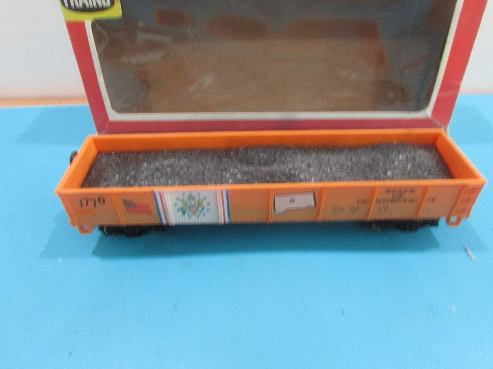 HO Scale Life-Like Gondola Car 1776 State of Connecticut Lot#1548