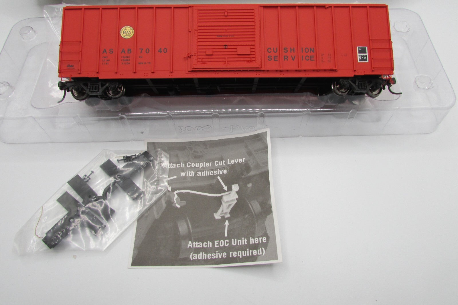 HO Scale Atlas 20-001-537 FCM 5077 SD Box Car A4664