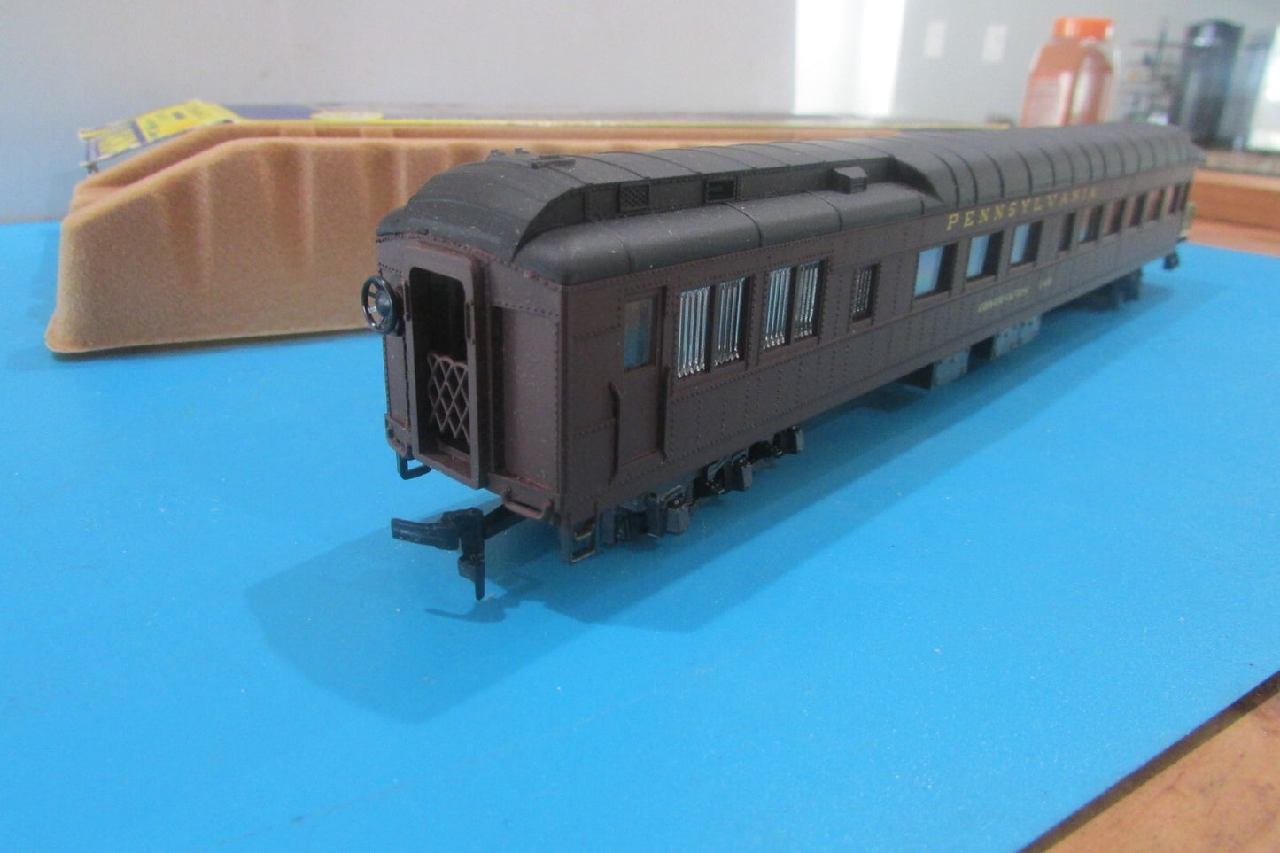 HO Scale Rivarossi 6202 Pennsylvania 1920's Observation Passenger Cars Lot#2761