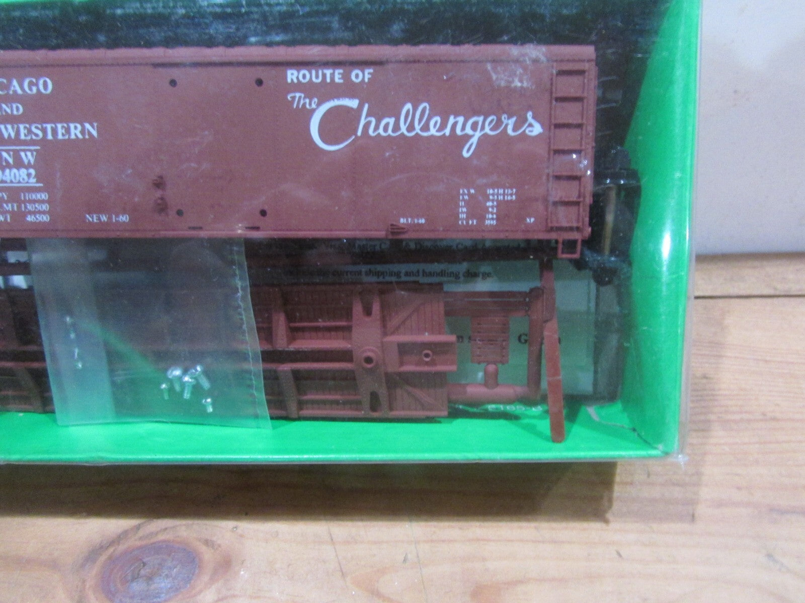 Ho Scale Bowser 3-1024 40' Box Car Chicago & North Western