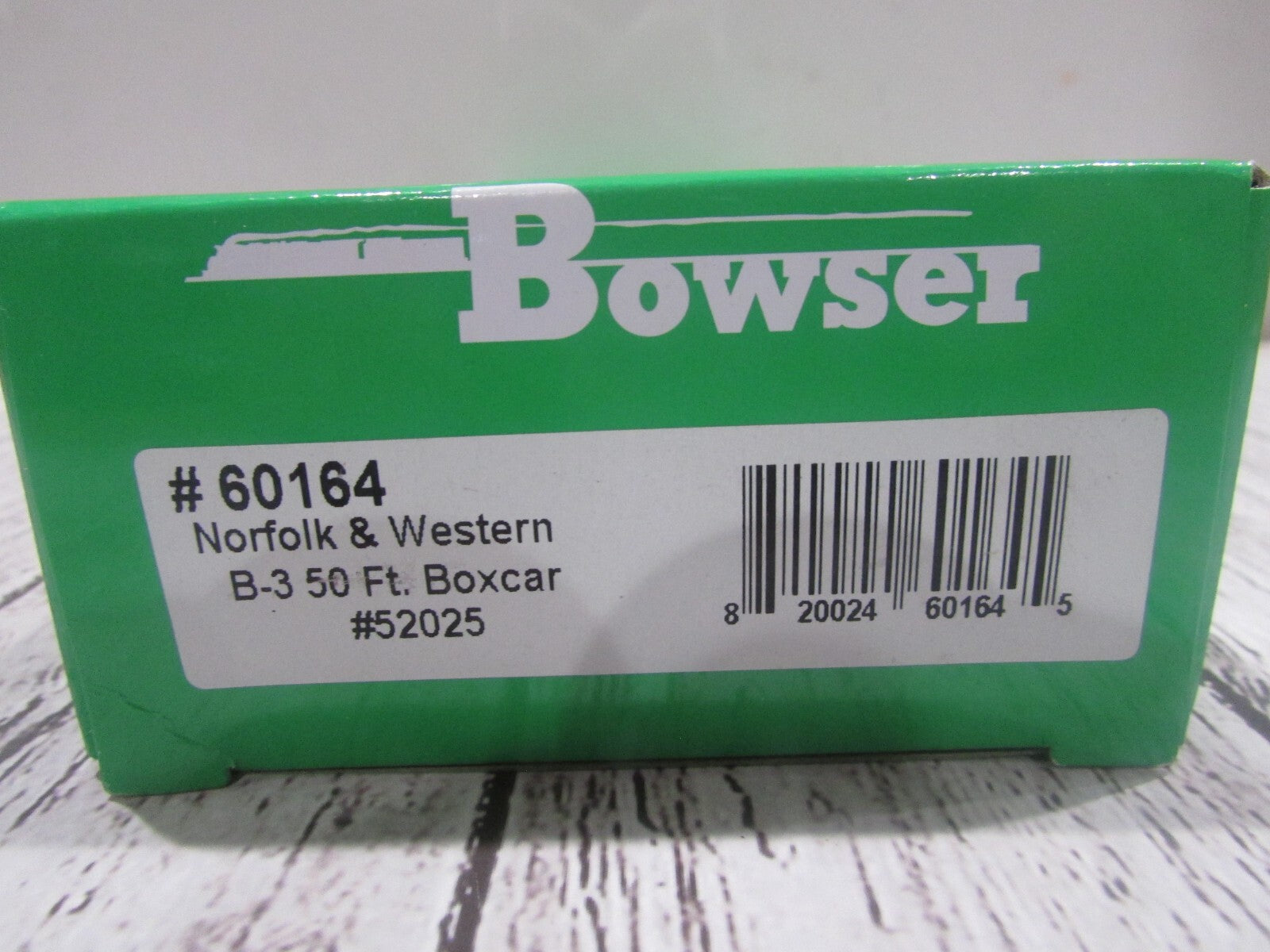 Ho Scale Bowser 60164 B-3 50' Box Car Kit Norfolk & Western #52025