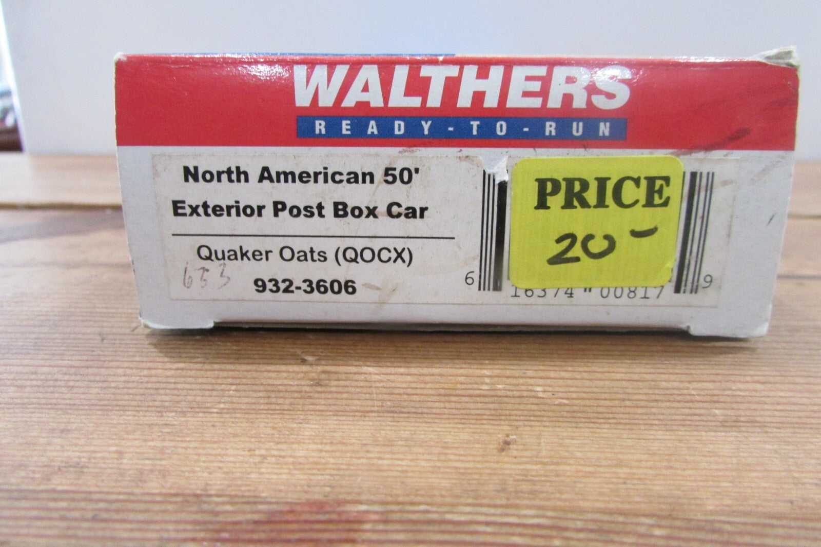 HO Scale Walthers 932-3606 North American 50' Exterior Post Box Car Wal4900