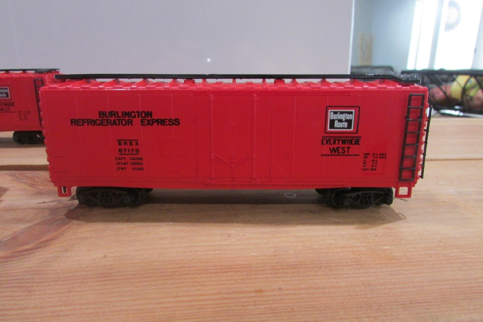 HO Scale (4) Assorted Freight Car Burlington (CB&Q) LOT#0123