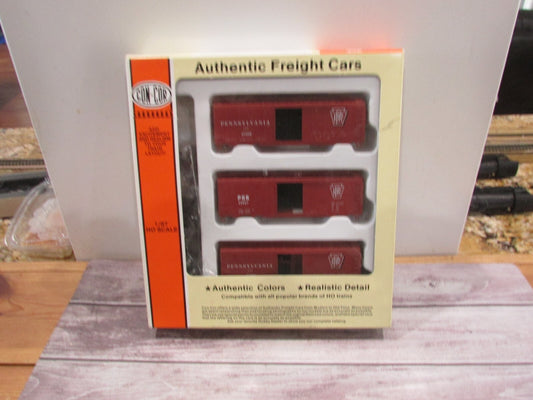 HO Scale  Con-Cor 01-94010 40ft PS-1 Box Car Kits Pennsylvania Set#1 Lot#3182