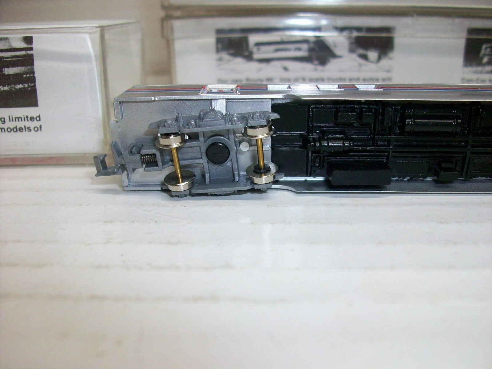 N Scale Con-Cor 001-004011J Amtrak 5-Car Passenger Set, Lot#2450
