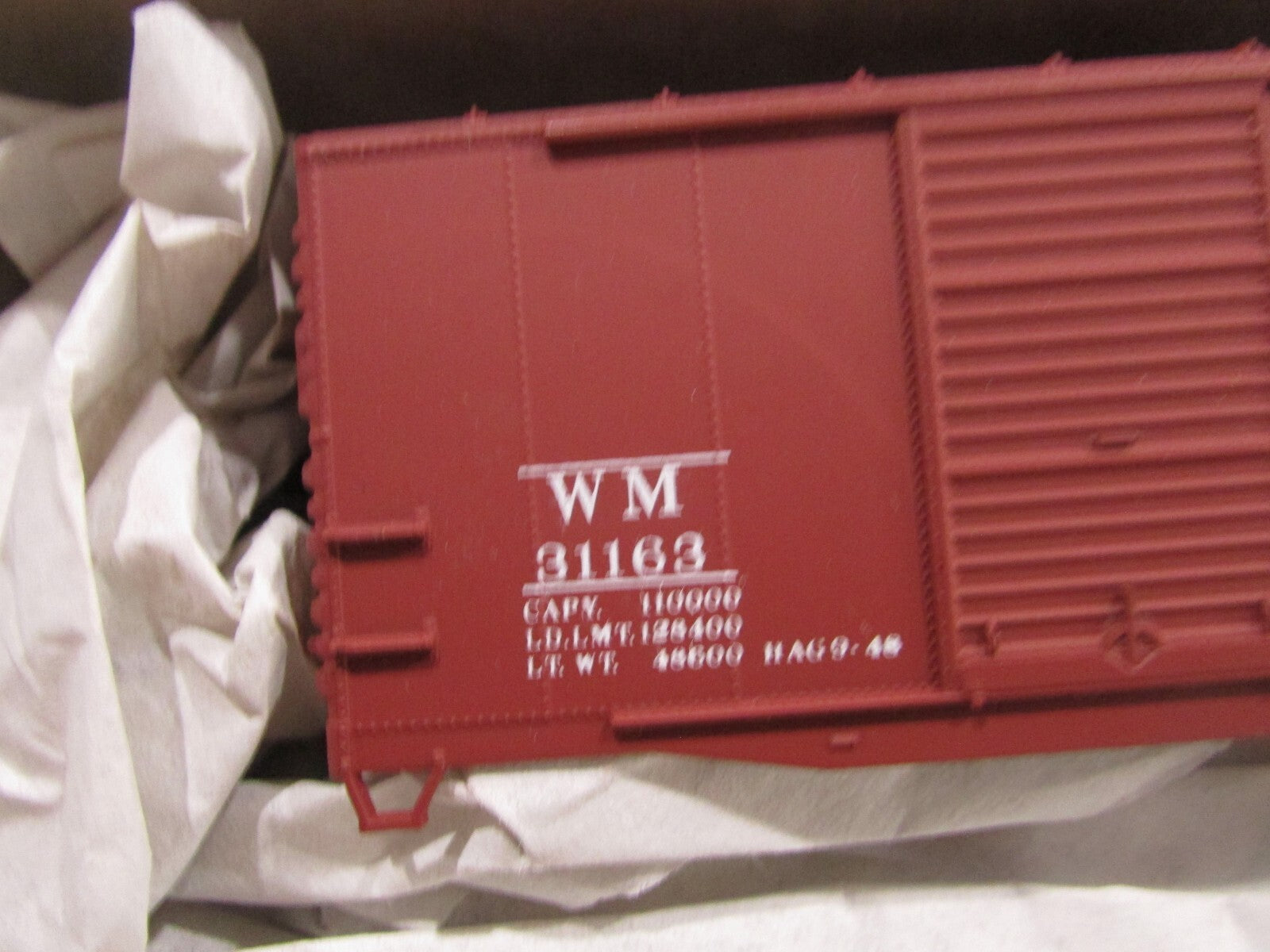 HO Scale Accurail 3023 (4)  40' DBL,DR Steel Box Car Lot#1982