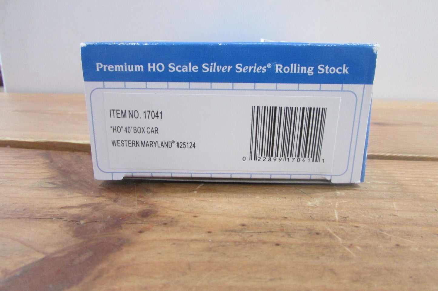 HO Scale Bachmann 17041 40' Box Car Western Maryland #25124