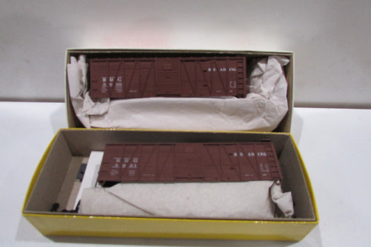 HO Scale Accurail 4405&4505 (2) 40' O.B Box Steel Cars READING