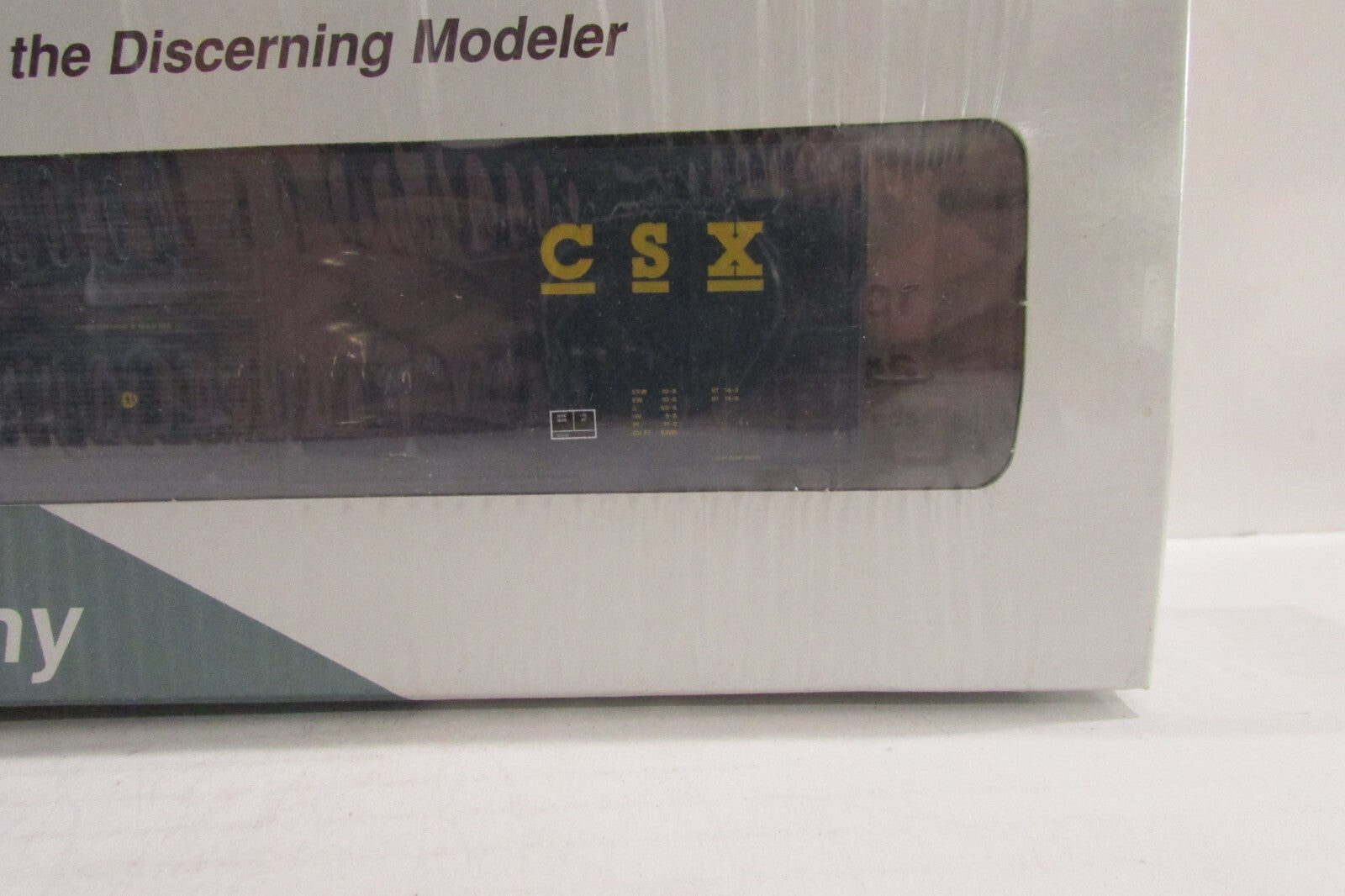 Ho Scale LBF Company 1234 52' ACF Box Car Kit CSX #130327 Lot#3945