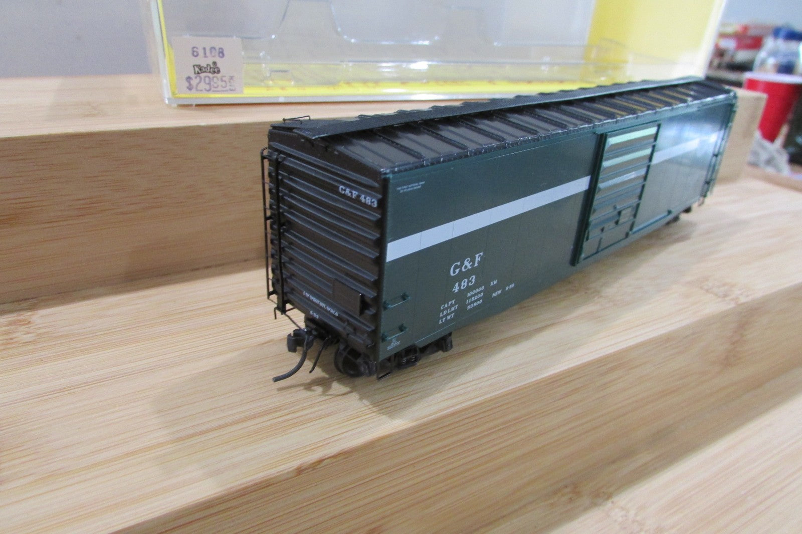 HO Scale Kadee Cars 6108 50' PS-1 Box Car Single 9' PS   KD5012