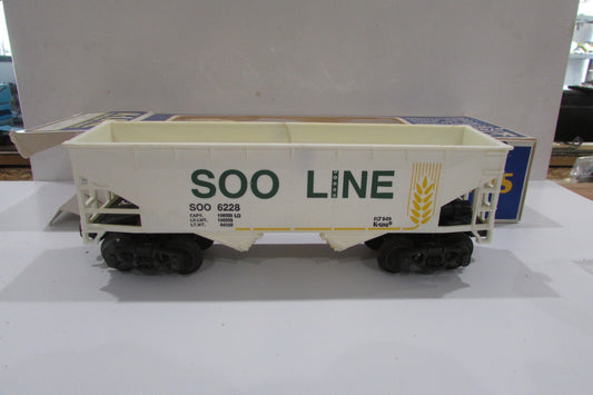 O Gauge K-Line K-6228 SOO Classic Covered Hopper